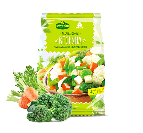 «"THE SPRING" VEGETABLE MIX» Frozen & chilled products